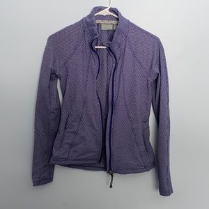 Athleta define jacket purple XS